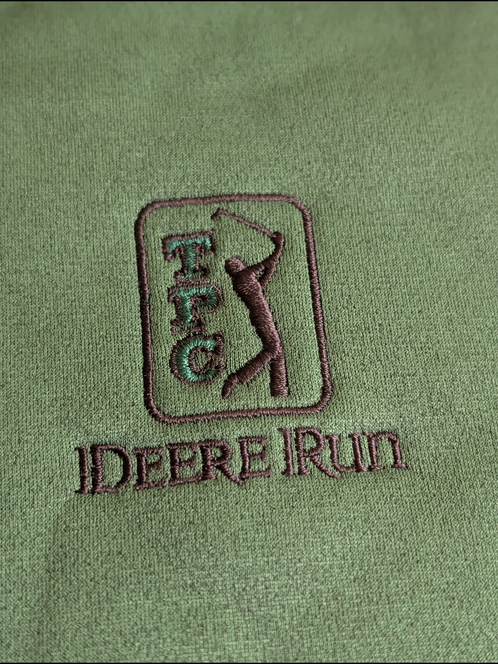 Nike Green Golf Fleece Half-Zip Pullover - Picture 5 of 5